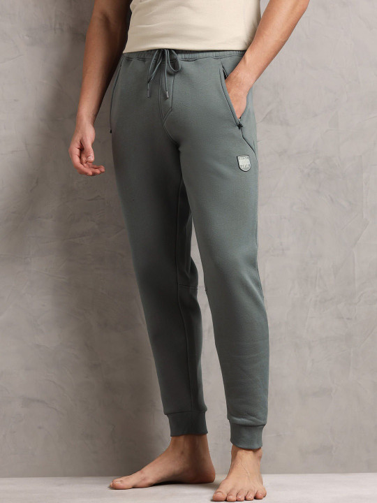 U.S. Polo Assn. Cotton Mid-Rise Joggers Lounge Pants