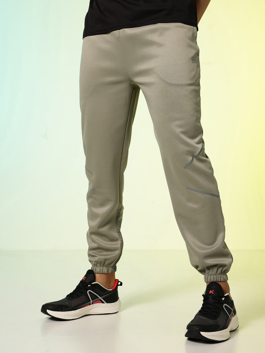 HRX by Hrithik Roshan Men Striped Rapid-Dry Running Joggers