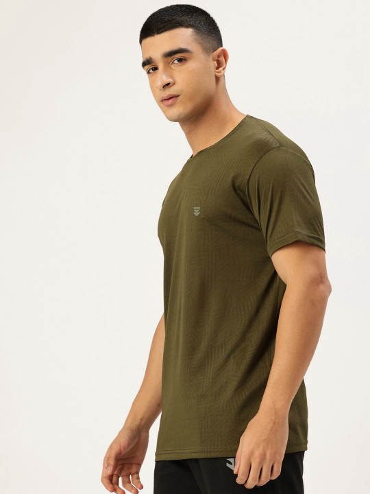 Sports52 wear Abstract Printed Dri-FIT T-shirt