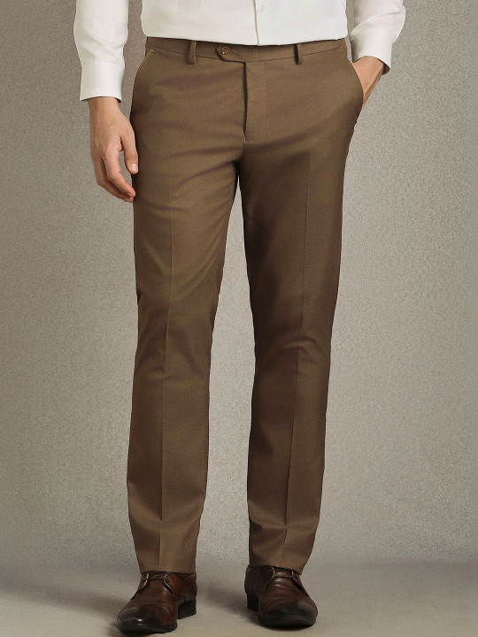 Louis Philippe Men Slim Fit Trousers