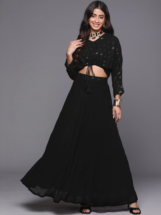 Gerua By Libas Embellished Sequinned Ready to Wear Lehenga &