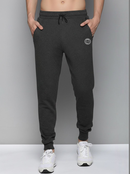 MOUNTAIN COLOURS Men Regular Fit Brand Logo Training Joggers