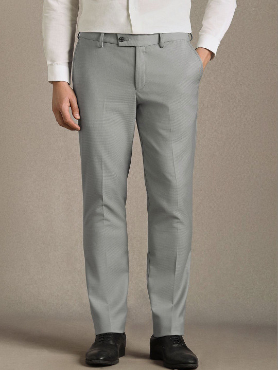 Louis Philippe Men Slim Fit Trousers