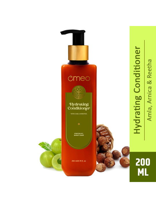 Omeo Hydrating Conditioner With Amla & Reetha Extract for Silky & Shiny Hair- 200ml