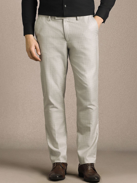 Louis Philippe Men Slim Fit Trousers