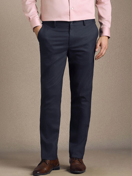 Louis Philippe Men Slim Fit Trousers