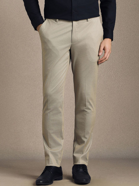 Louis Philippe Men Slim Fit Trousers