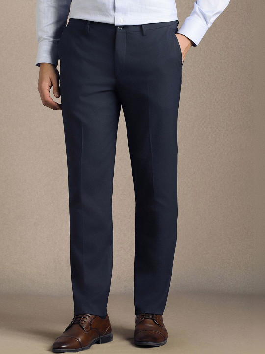 Louis Philippe Men Slim Fit Trousers