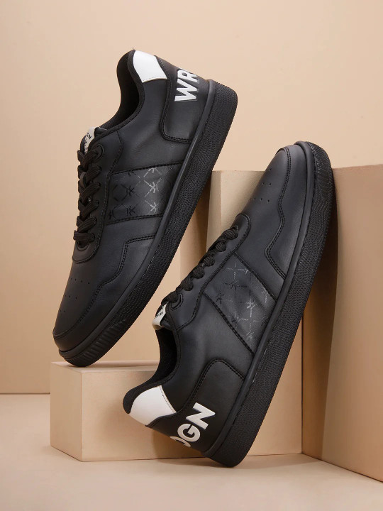 WROGN CASUAL Men Lace-Ups Round Toe Sneakers
