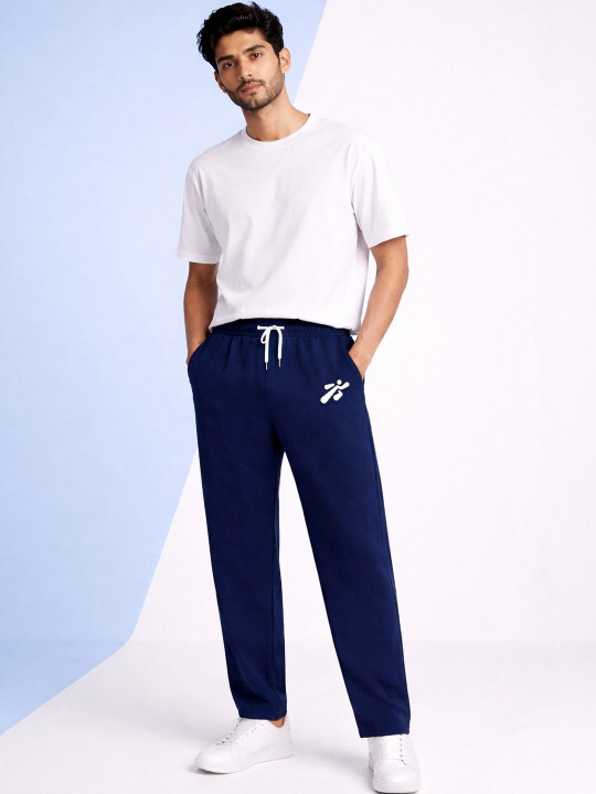 Moda Rapido Men Regular Fit Brand Logo Dry Fit Training Track Pants