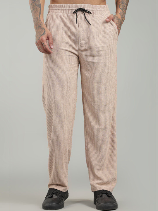 Moda Rapido Men Regular Fit Textured Track Pants