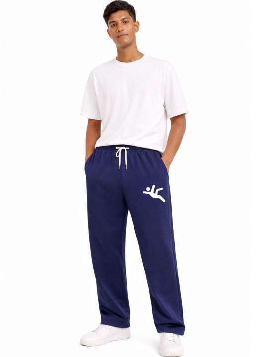 Moda Rapido Men Regular Fit Brand Logo Training Track Pants