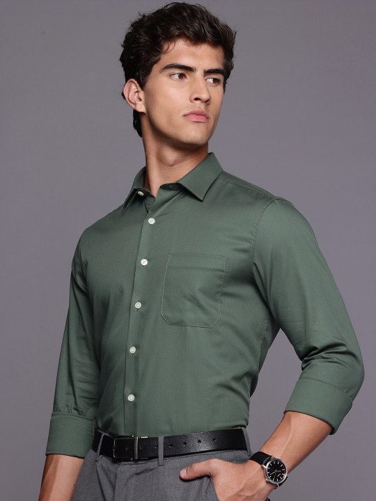 Louis Philippe Slim Fit Pure Cotton Formal Shirt