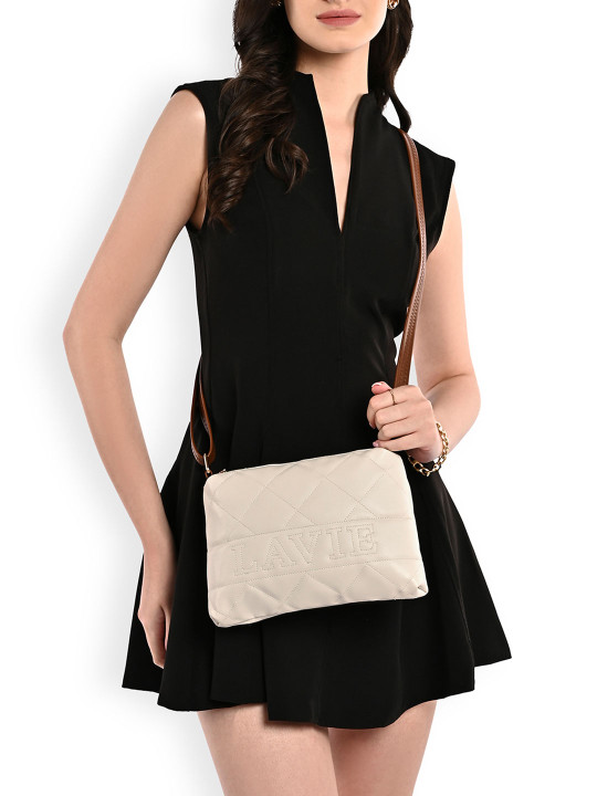 Lavie Women's Quilt Jill Top Zip Medium Sling Bag