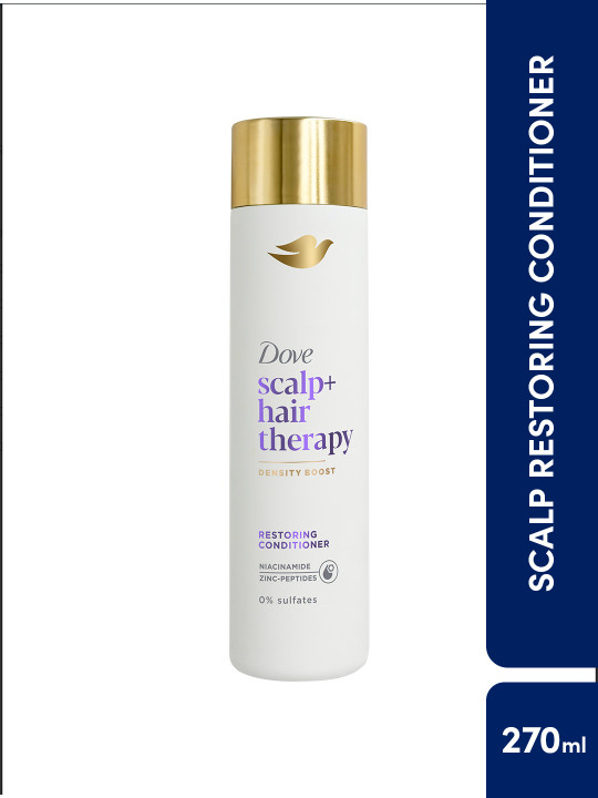Dove Scalp+Hair Therapy Sulphate Free Density Boost Restoring Conditioner - 50 ml