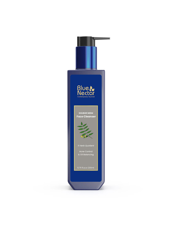 Blue Nectar Honey & Neem Ayurvedic Acne Face Wash - 200 ml