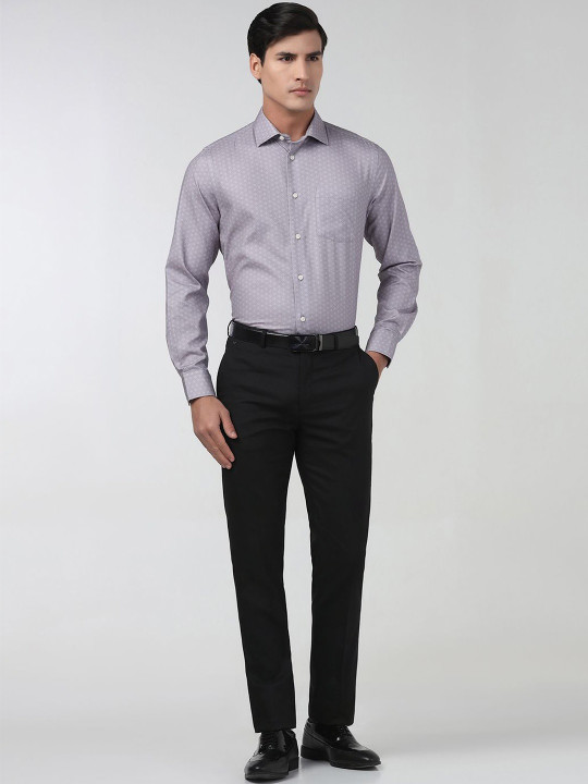Blackberrys Men Slim Fit Easy Wash Trousers