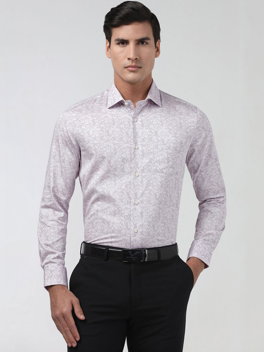 Blackberrys Men Slim Fit Printed Formal Shirt