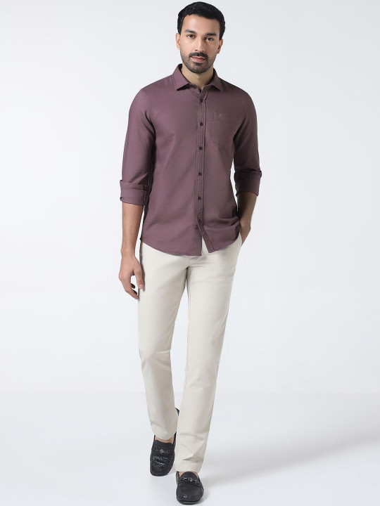 Blackberrys Men Slim Fit Casual Shirt