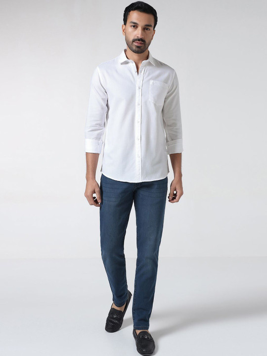Blackberrys Men Slim Fit Casual Shirt