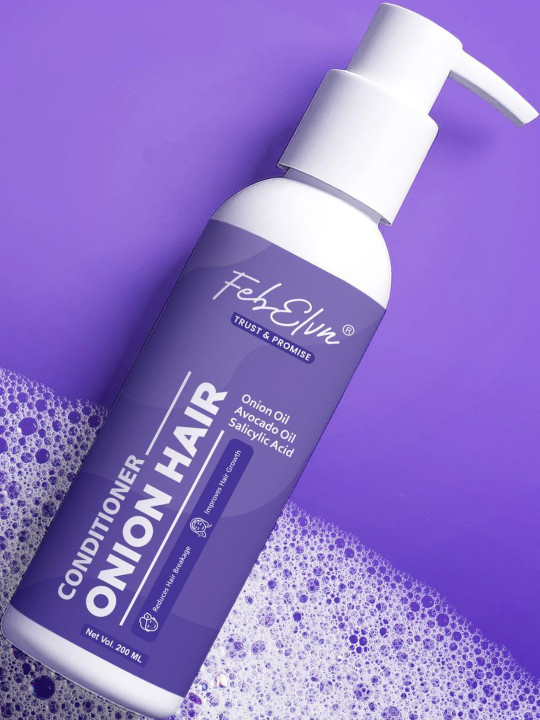 FEBELVN Onion Hair Conditioner With Salicylic Acid & Argan Oil - 200 ml