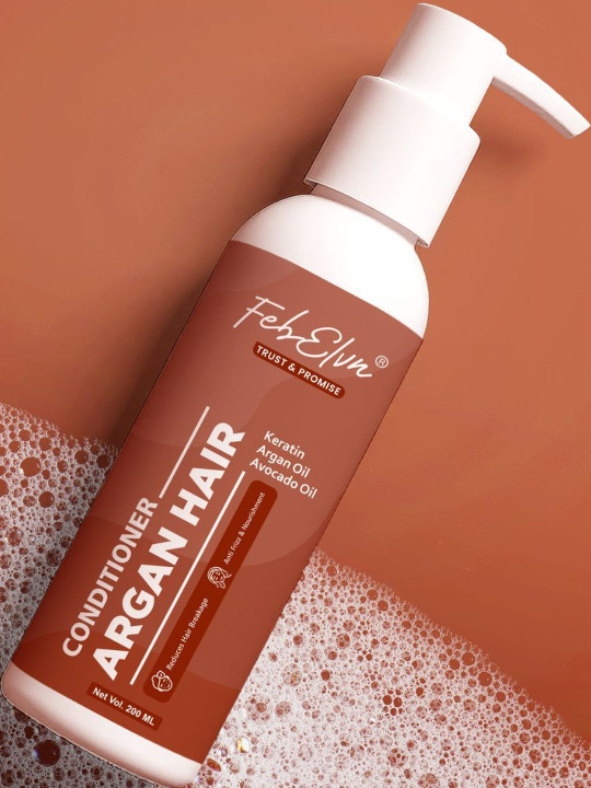 FEBELVN Argan Oil Conditioner With Keratin & Biotin - 200 ml