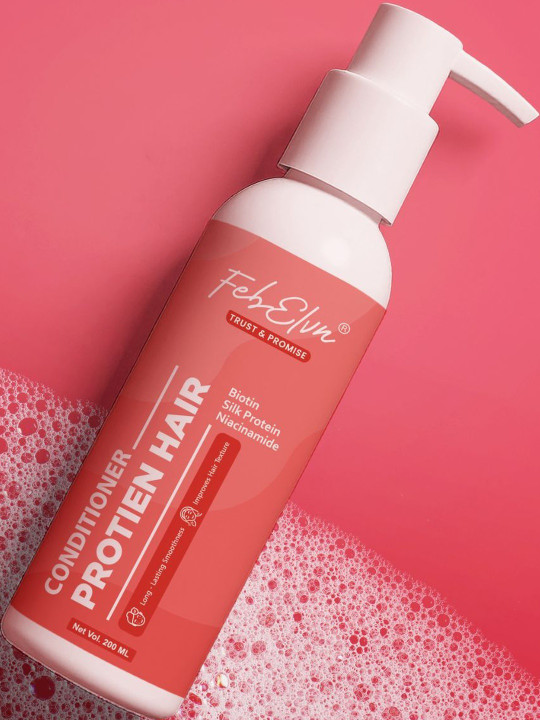 FEBELVN Silk Protein Conditioner With Argan Oil & Niacinamide - 200 ml