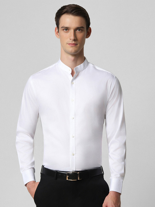 Van Heusen Men Slim Fit Pure Cotton Semiformal Shirt