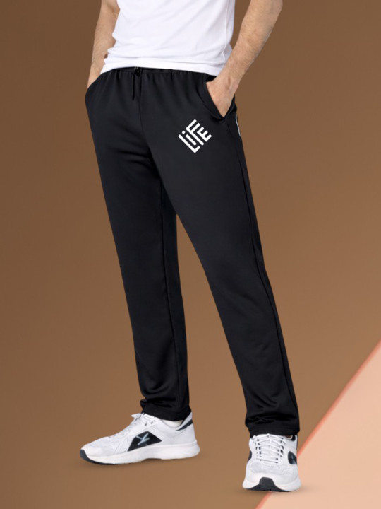 Moda Rapido Men Regular Fit Brand Logo Dry Fit Training Track Pants