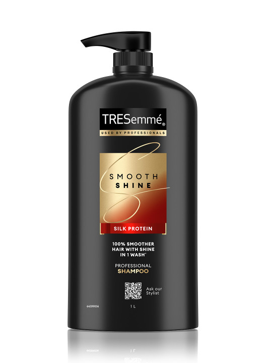 TRESemme - Tresemme Smooth & Shine Shampoo with Vitamin H & Silk Proteins for Silky Smooth Hair- 1 L