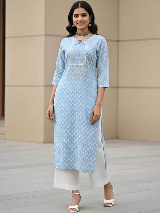 Nayo Women Ethnic Motifs Printed Kurta