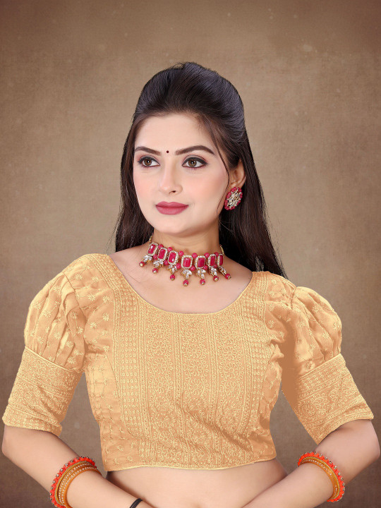 Ziosh Round Neck Women Blouse