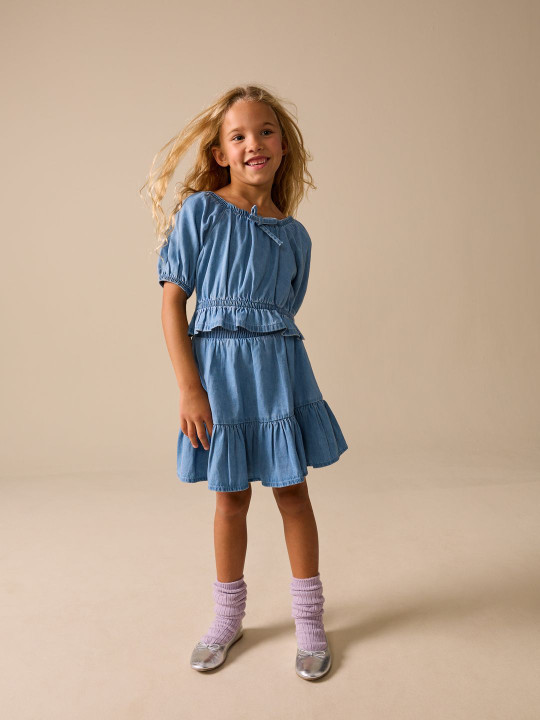 NEXT Girls Top with Skirt