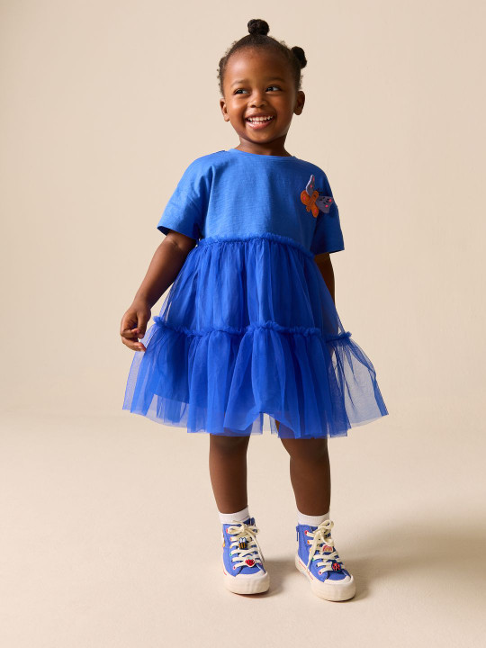 NEXT Butterfly Tutu Skirt Fit & Flare Dress
