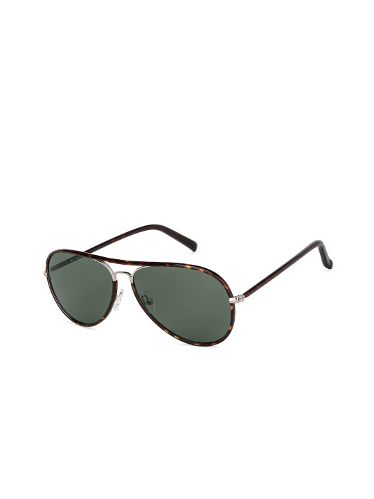 John Jacobs Men Aviator Sunglasses with Polarised and UV Protected Lens 147416
