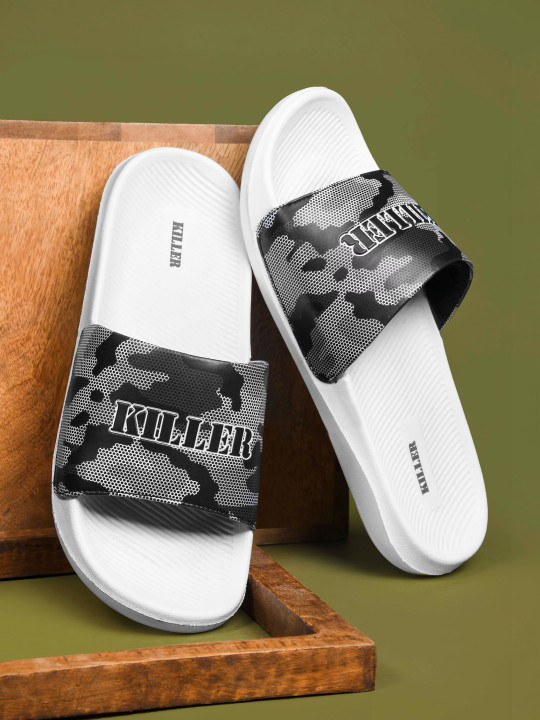 Killer Men Printed Sliders