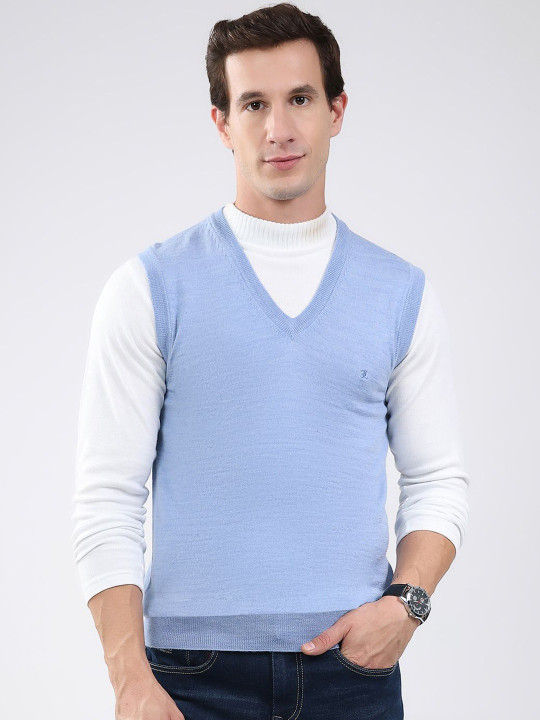 Monte Carlo Men Woollen Sweater Vest