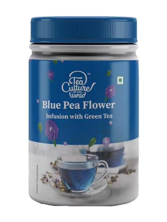 Tea Culture of the world Butterfly Blue Pea Flower Tea-25 Bags