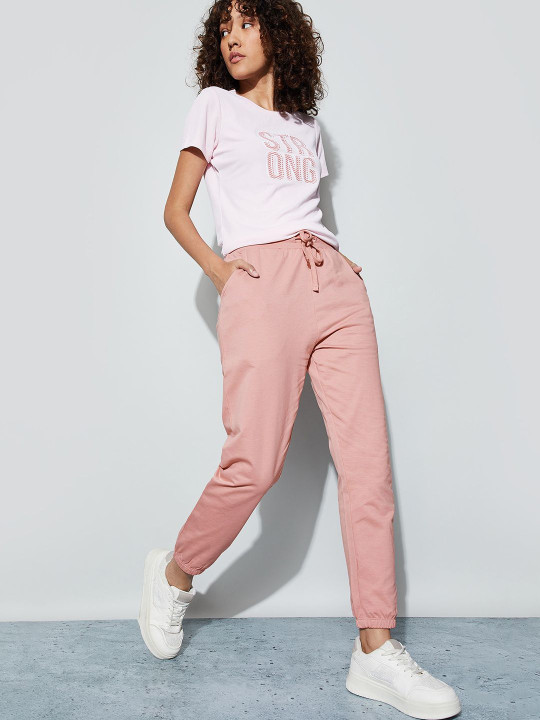 Fame Forever by Lifestyle Women Mid-Rise Joggers