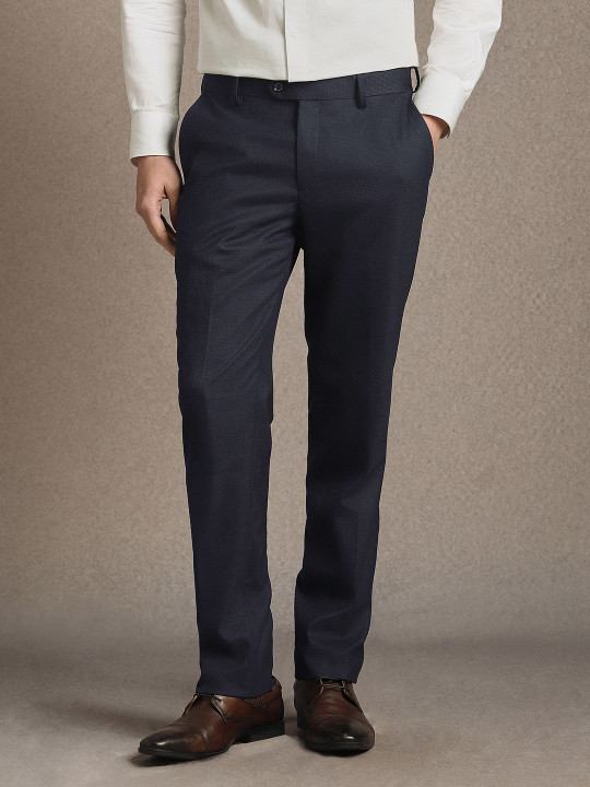Louis Philippe Men Slim Fit Trousers