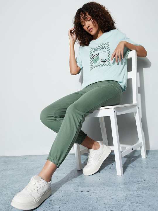 Fame Forever by Lifestyle Women Mid-Rise Joggers