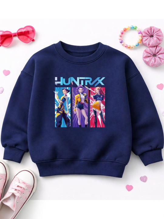 Googo Gaaga Girls Printed Sweatshirt