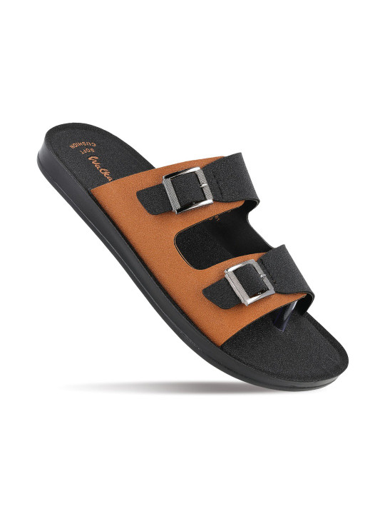 Walkaroo Men PU Comfort Sandals