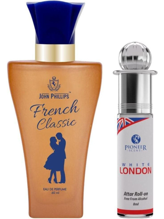 2-Pcs EDP & Attar - 60ml & 8ml