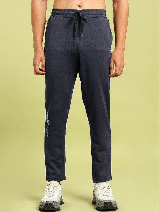 Technosport Men Slim Fit Mid Rise Track Pants
