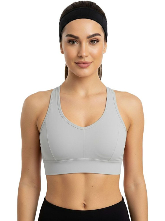 SHOPPY VILLA Women Full Coverage All Day Comfort Removable Padding Rapid-Dry Sports Bra