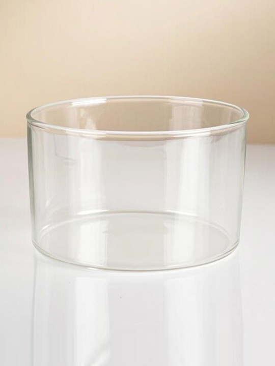 DSH Crafting Your Curiosity White Akhand Glass Pooja Essential