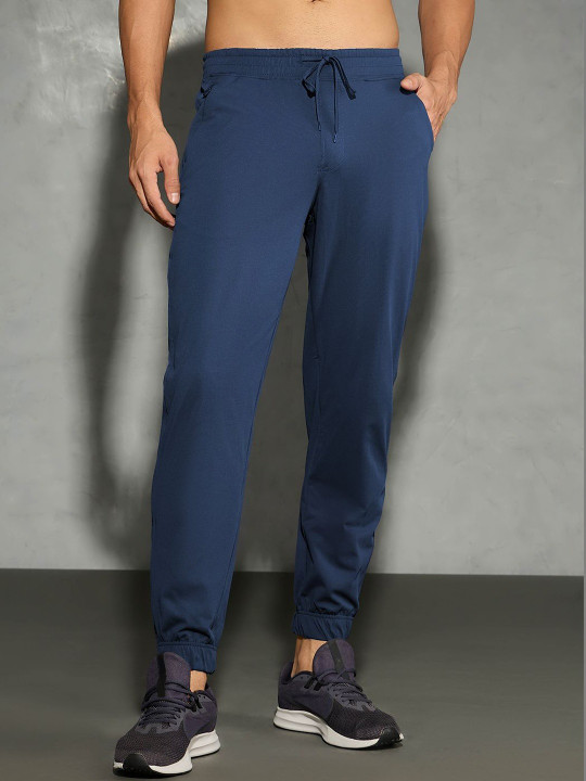 Technosport Men Relaxed Fit Mid Rise Track Pants