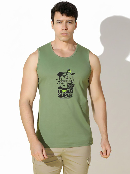 MINISTRY OF FRIENDS Printed Assorted Cotton Tank