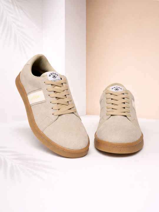 WROGN Men Colourblocked PU Sneakers